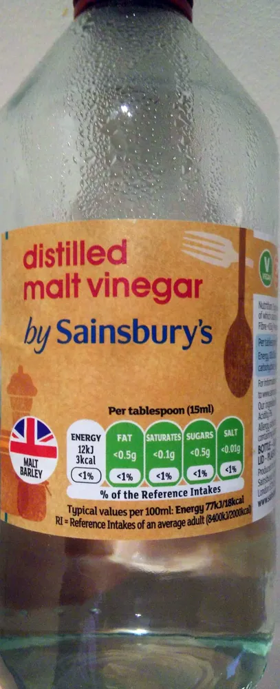 distilled malt vinegar