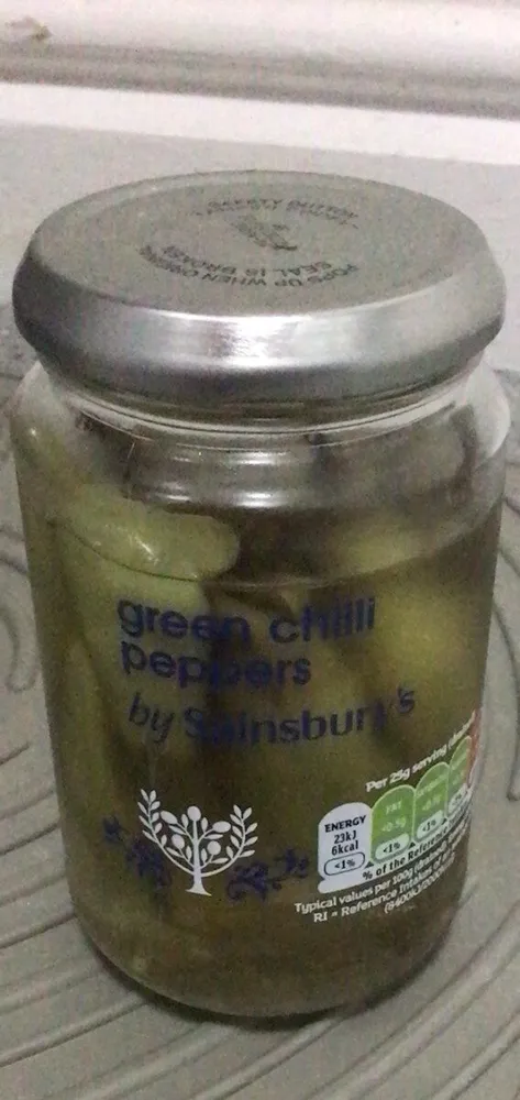 INSPIRED TO COOK by Sainsbury's GREEN CHILLI PEPPE