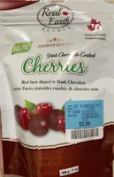Dark choccolate coated cherries