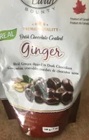 Gingenbre enrobe de chocolat noir