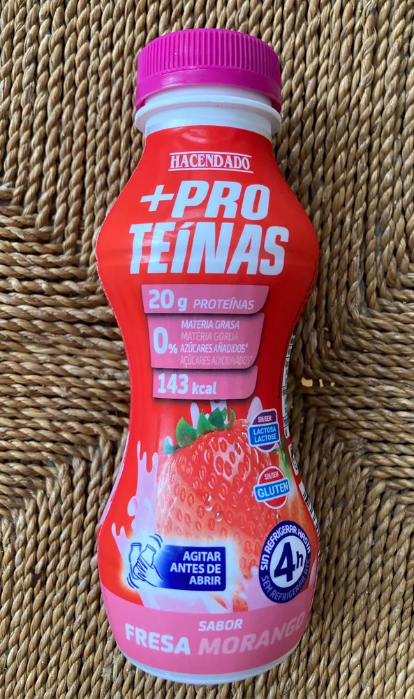 +Proteínas Sabor Fresa Morango