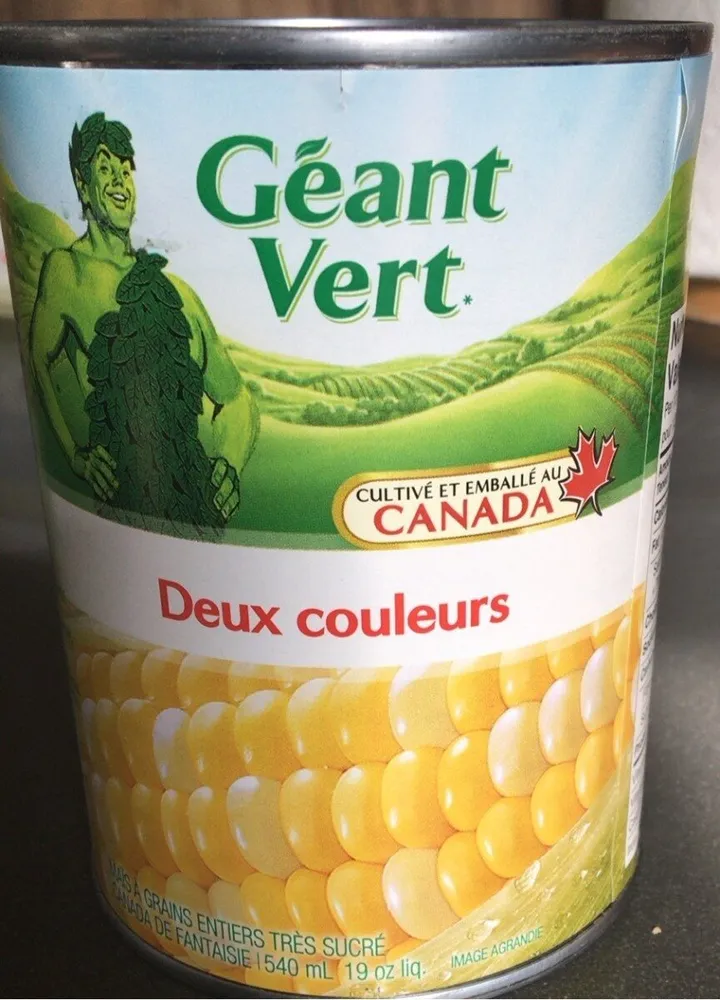 Maïs à grains entiers