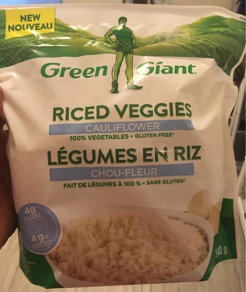 Legumes en riz chou fleur