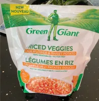 Legume en riz, chou-fleur et patate douce