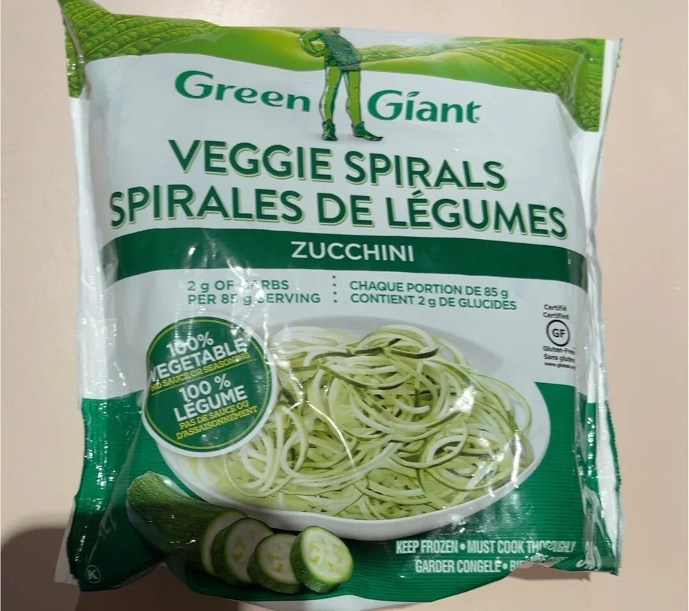 Veggie spirals zucchini