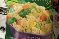 Savoury garlic pasta