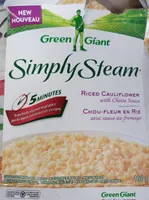 Green giant simply steam riced cauliflower
