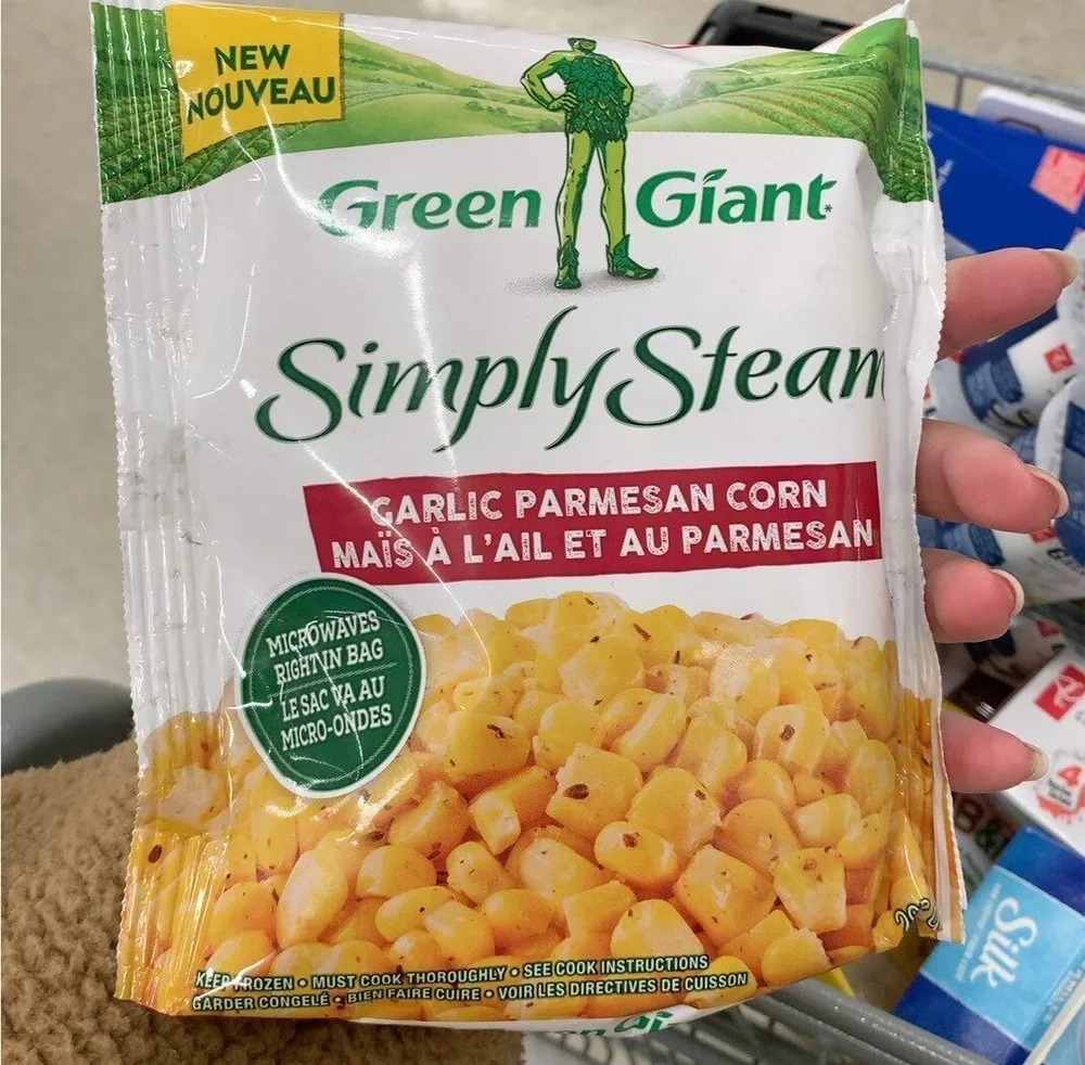 Garlic parm corn