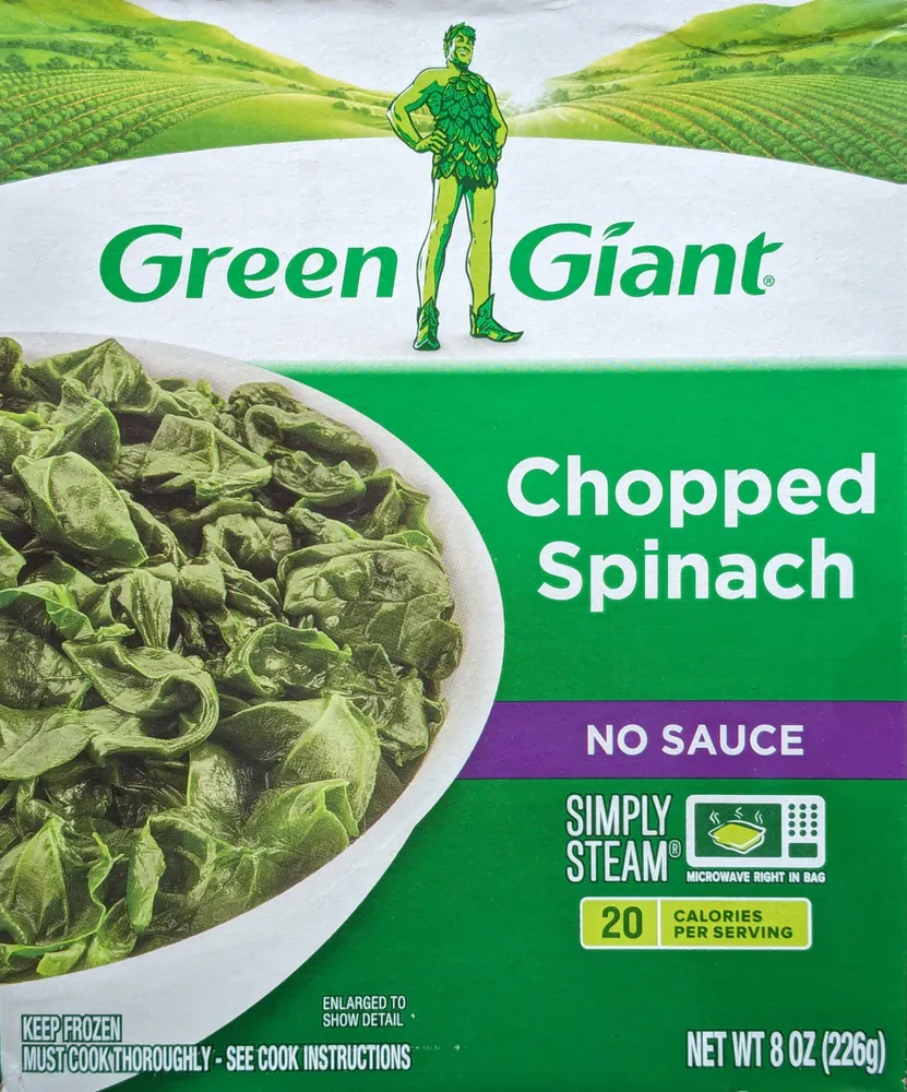 Chopped Spinach