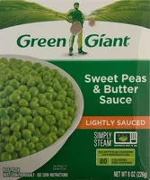 Sauced Veggies Sweet Peas & Butter Sauce