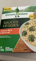 Cheesy rice and broccoli