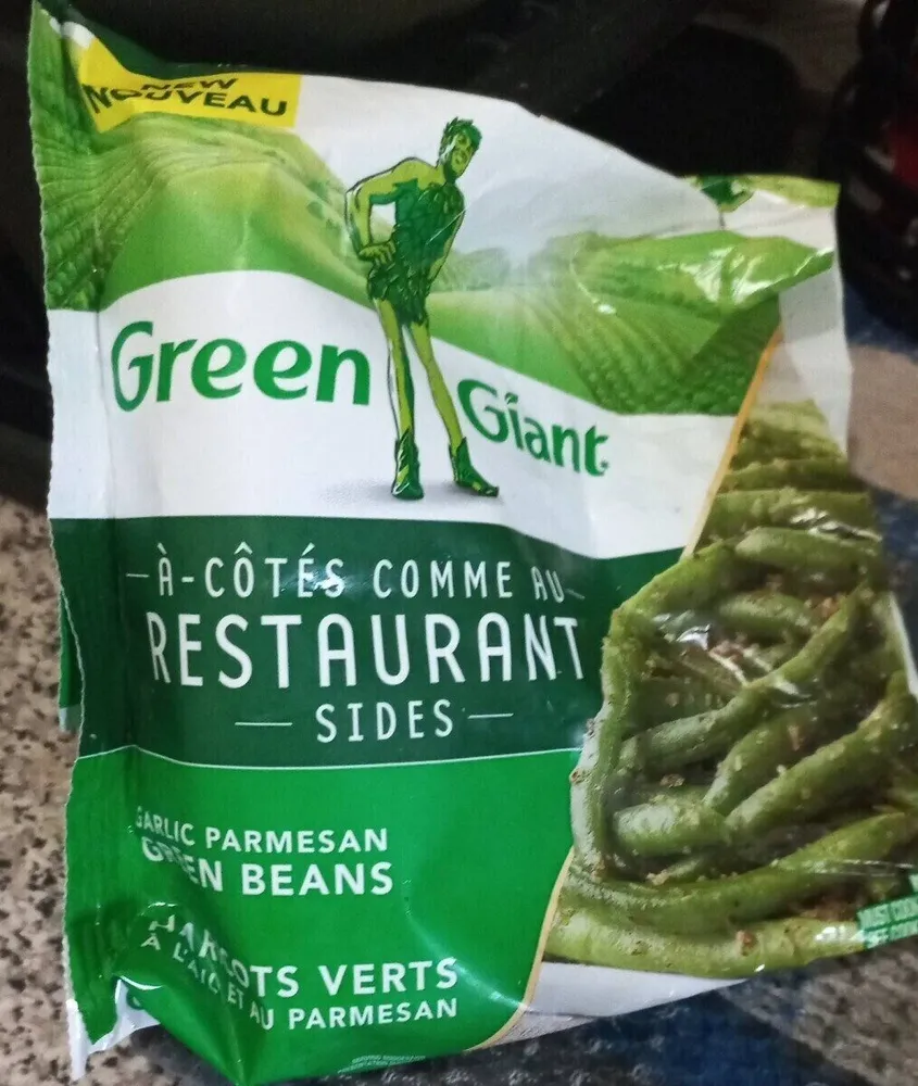 Garlic parm beans