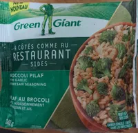 BROCCOLI PILAF WITH GARLIC PARMESAN SEASONING