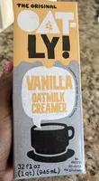 Vanilla oat milk creamer