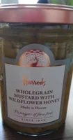 Wholegrain mustard with wildflower honey