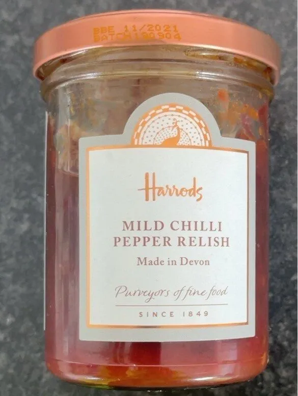 Mild chilli peoper relieh