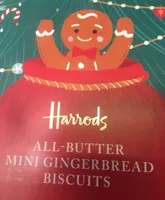 All butter mini gingerbread biscuits