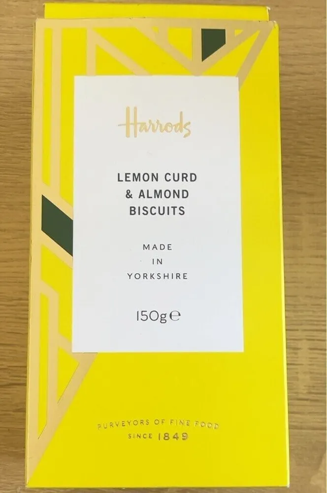 Lemon Curd & Almond Biscuits