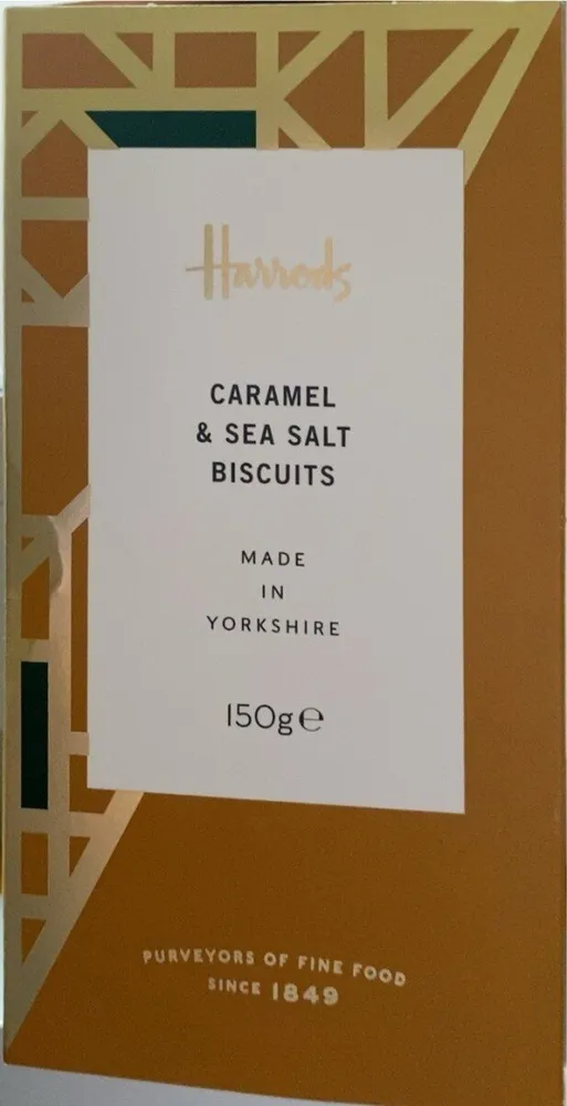 Caramel & sea salt biscuits