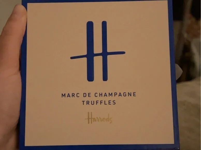 Marc de champagne truffles