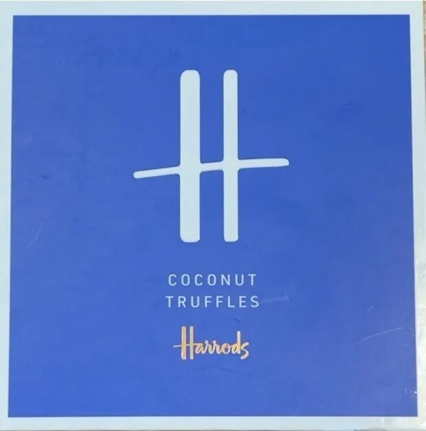 Harrods coconut truffles