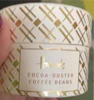 Cocoa dusted coffee beans