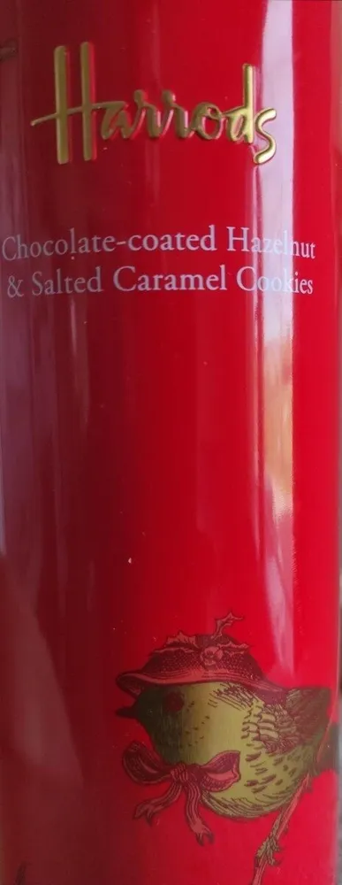 Chocolate coated hazelnut & salted caramelo cookies