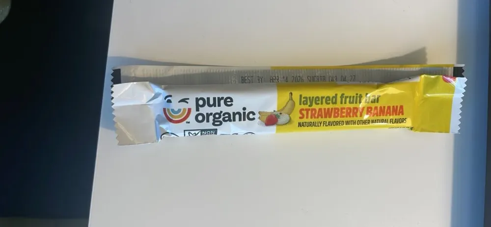 Layered fruit bar