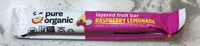 Raspberry Lemonade Layered Fruit Bar
