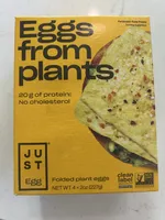 Folded plant eggs