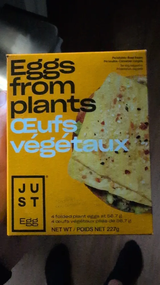 Eggs from plants