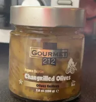 Olives grilées
