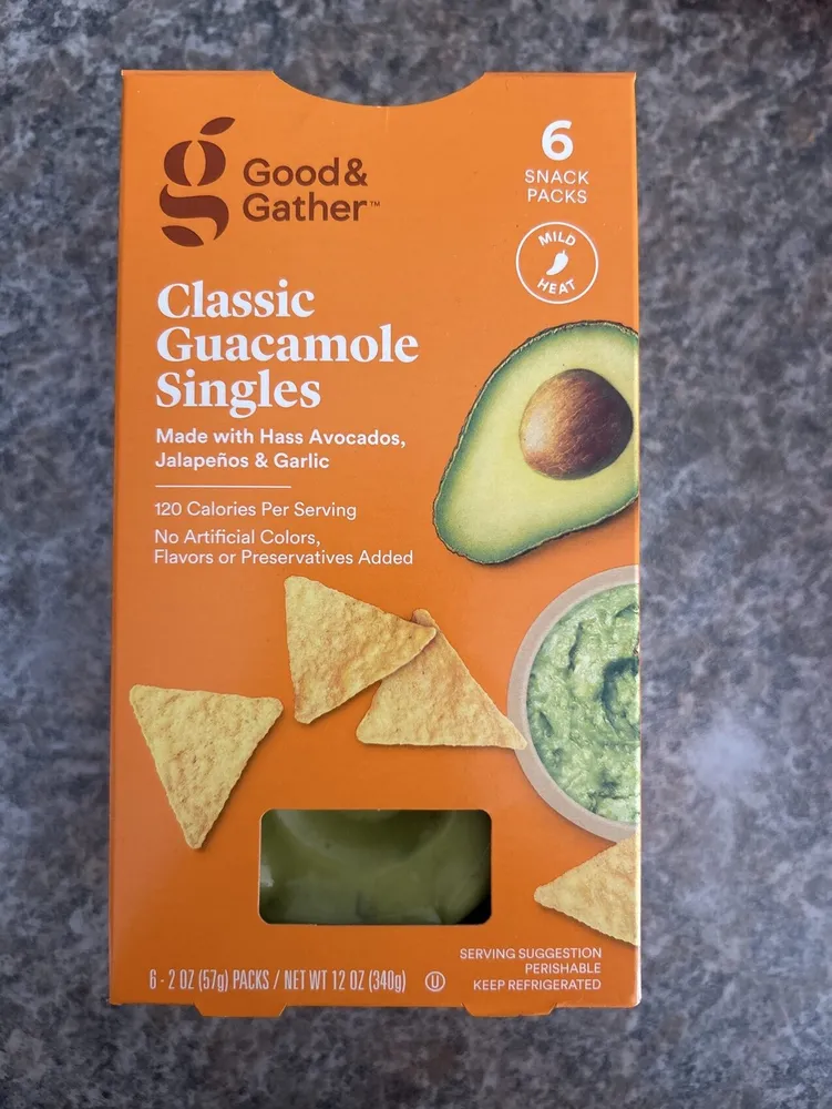 Classic Guacamole Singles