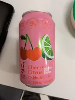 Cherry Citrus Probiotic Soda