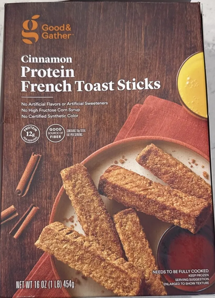 Cinnamon Protein French Toast Sticks