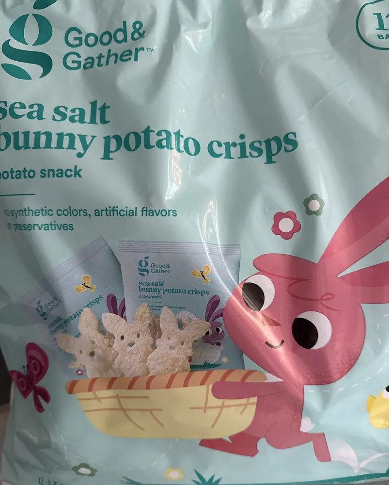 Good & Gather bunny potato crisps