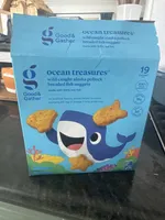 wild caught alaska pollock breaded fish nuggets