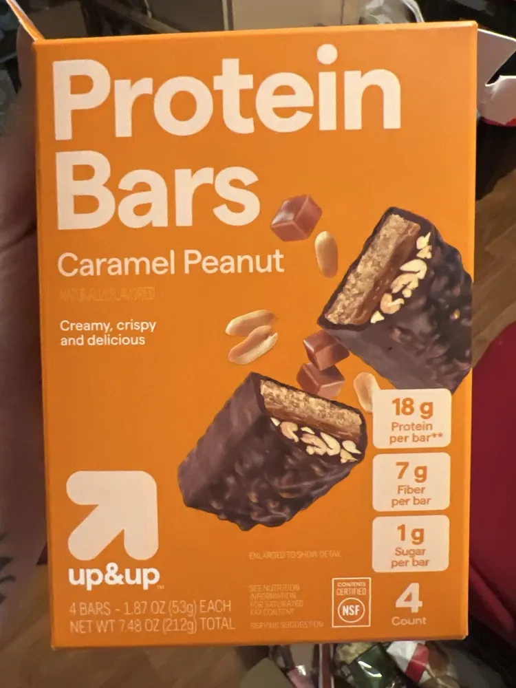 Caramel Peanut Protein Bar