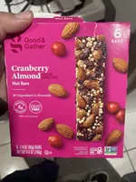 Cranberry Almond Nut Bars