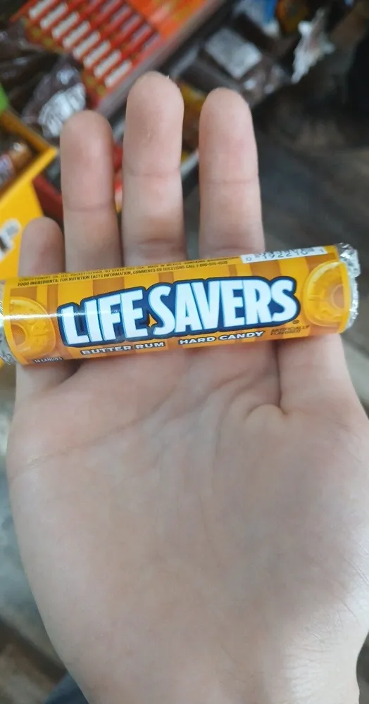 Butter rum hard candy