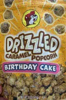 birthday cake caramel popcorn