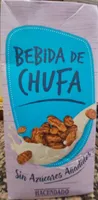 Bebida de chufa sin azúcares añadidos