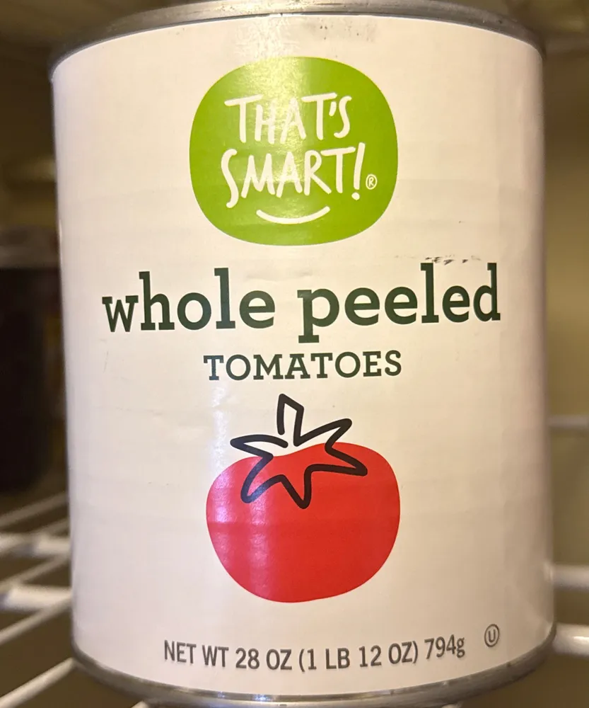 Whole peeled tomatoes