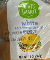 Hamburger Buns, White, Enriched
