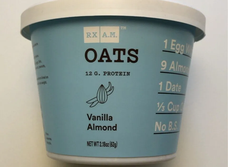RX oats Vanilla Almond