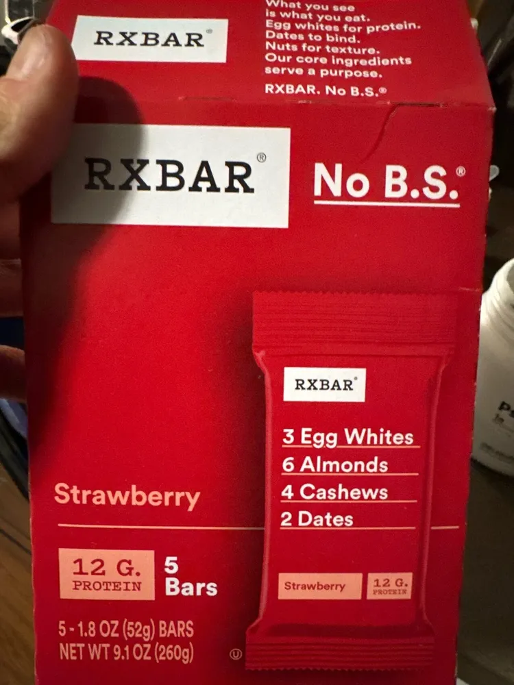 Rx Bar strawberry