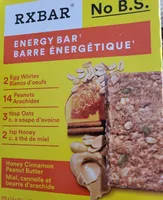 Energy Bar Honey, Cimmamon Peanutbutter