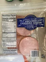 Uncured Canadian Bacon