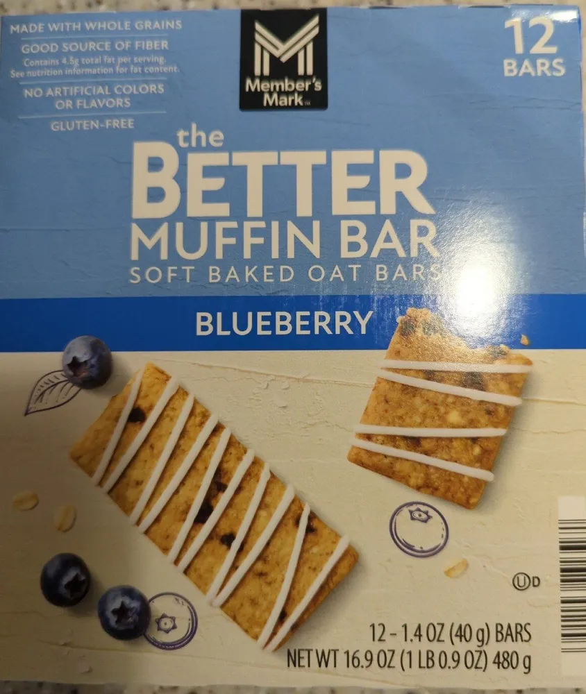The Better Muffin Bar Blueberry