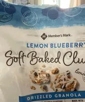 Lemon Blueberry Soft Baked Clusters